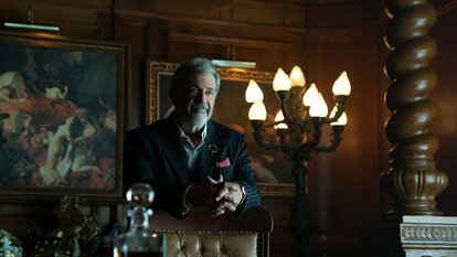Mel Gibson as Cormac in The Continental: From the World of John Wick