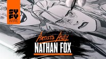 Watch Nathan Fox Sketch The Weatherman Characters