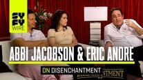 Disenchantment's Abbi Jacobon & Eric Andre on Netflix's New Animated Show