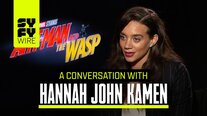 Hannah John-Kamen on Ant-Man and the Wasp: Becoming Ghost