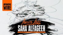 Sara Alfageeh Draws an RPG Punch Buggy (Artists Alley)
