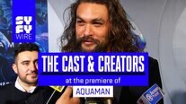 Aquaman Blue Carpet: Black Manta Secrets & More