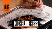 Watch Micheline Hess Sketch Malice in Ovenland (Artists Alley)
