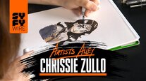 Watch Wonder Woman Sketched By Chrissie Zullo (Artists Alley)