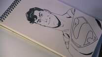 Watch Superman Drawn By Comic Book Artist Doc Shaner