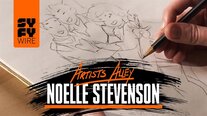 She-Ra Creator Noelle Stevenson Draws Characters & Previews Season 2