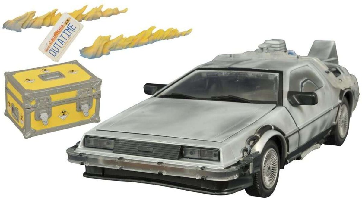 Back to the Future McDonalds Toy Car 1991 Doc Emmett Brown DeLorean Time Machine 
