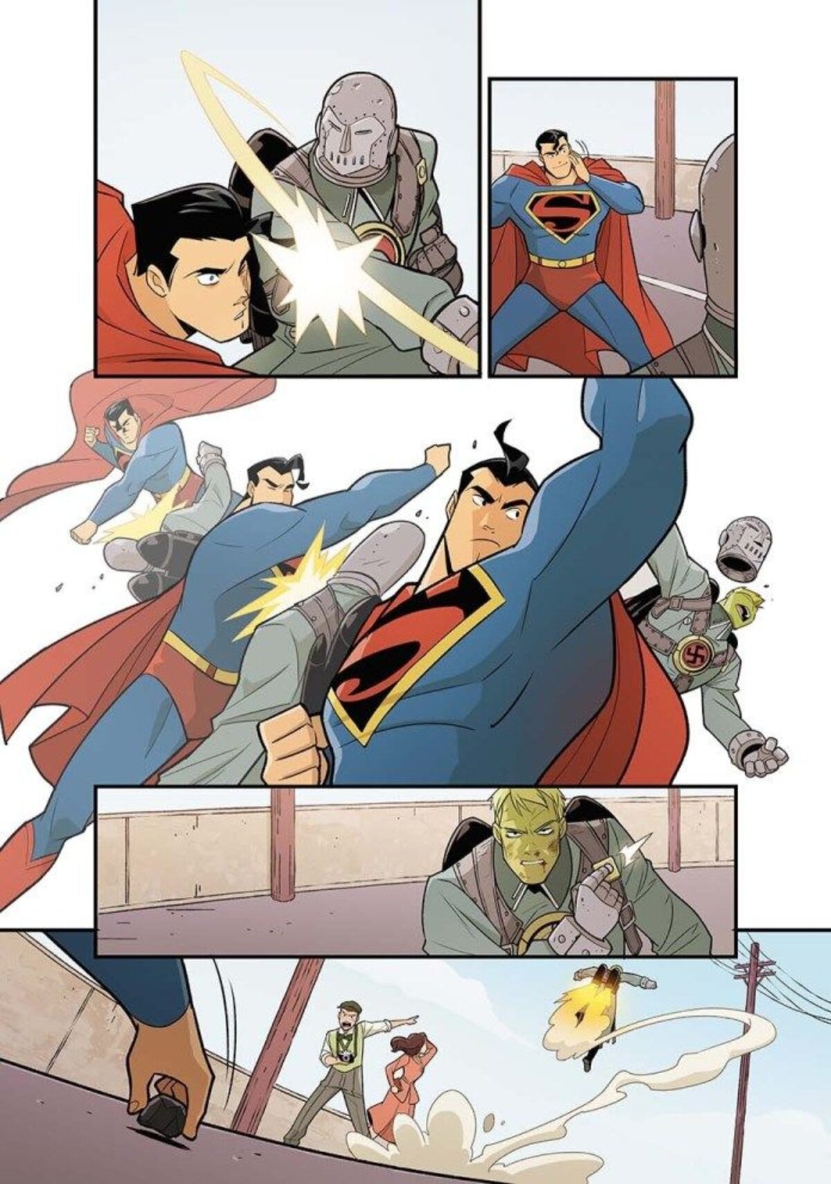 Gene Luen Yang on Superman Smashes the Klan and immigration | SYFY WIRE