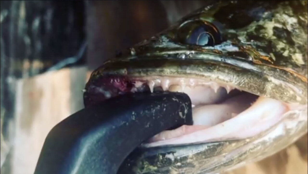 If you see a northern snakehead flapping around, now you know what