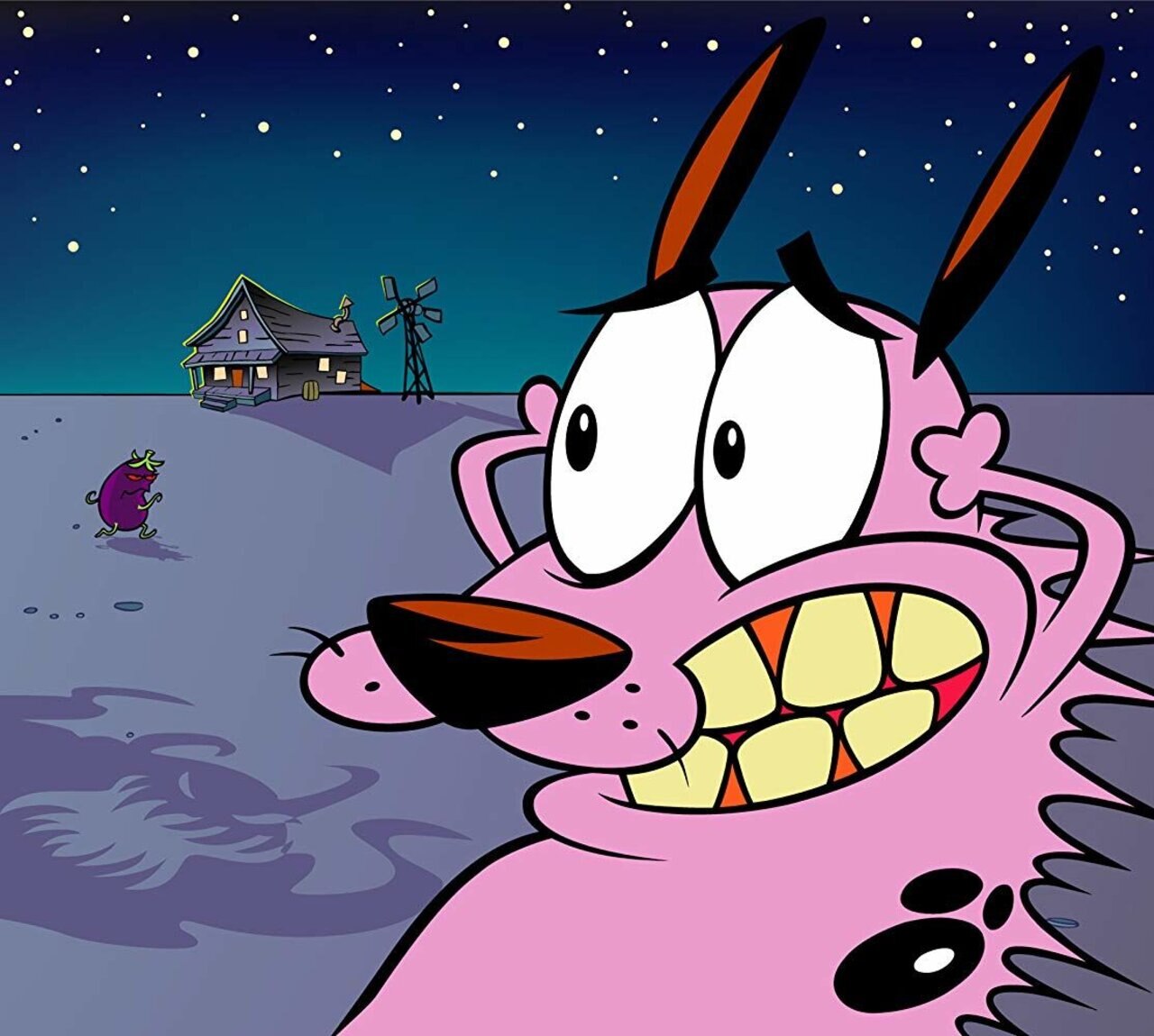 Courage the cowardly dog true