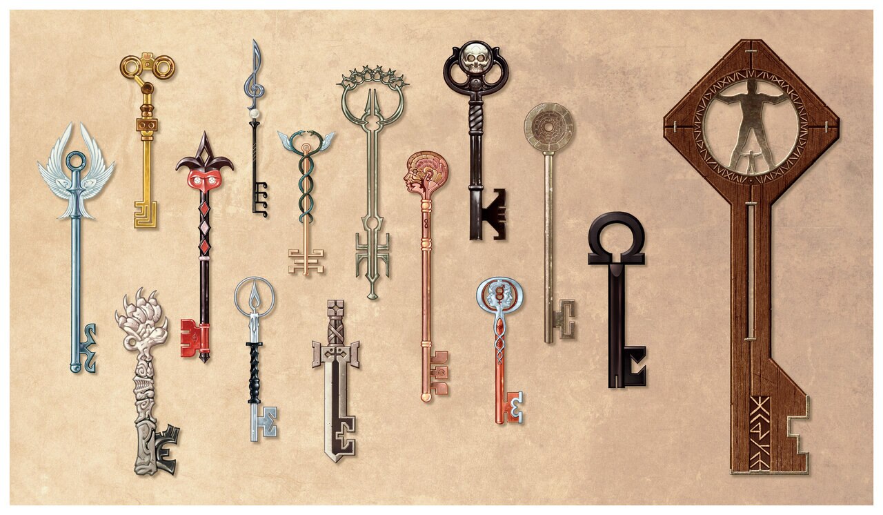 Locke and key list of keys