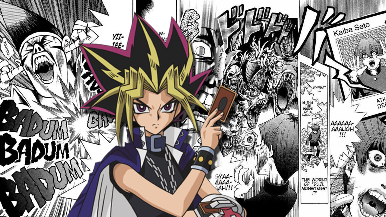 The Yu-Gi-Oh! manga is much more dark and insane than you might think