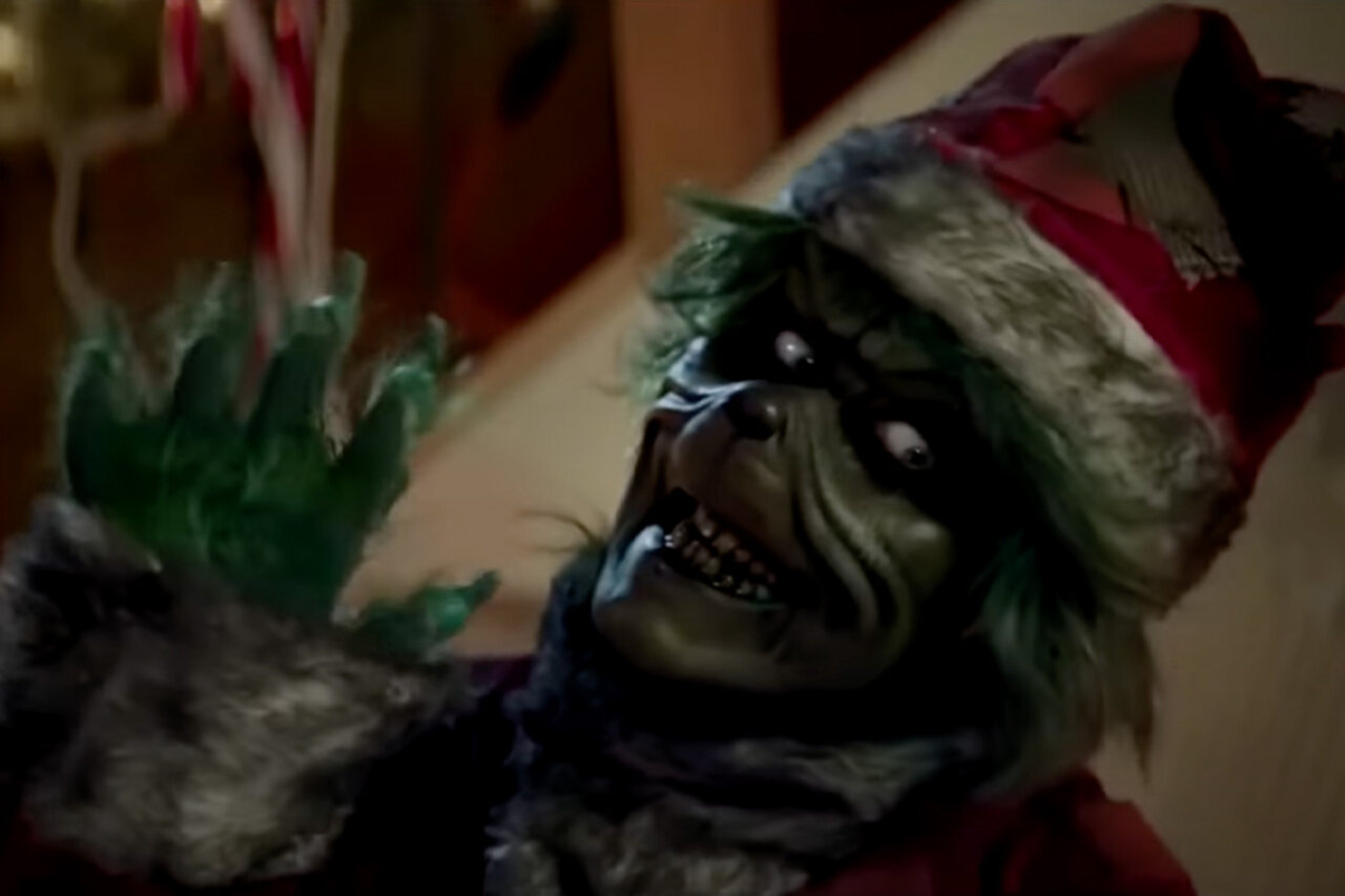The Mean One (2023) Exclusive Clip: Grinch Horror Movie Heads Home for  Halloween 