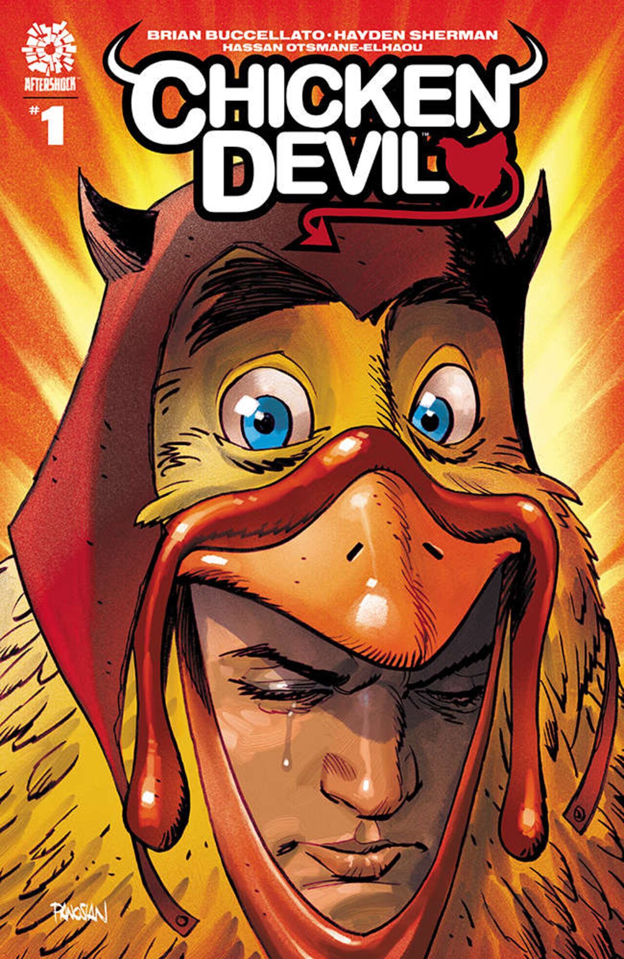 Chicken devil comic