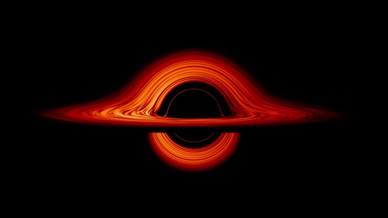 Bad Astronomy, What does a black hole look like up close?