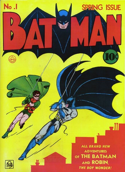 Batman #1 (Writer: Bill Finger, Paul Gustavson Artist: Bob Kane, George Papp, Paul Gustavson, Raymond Perry)