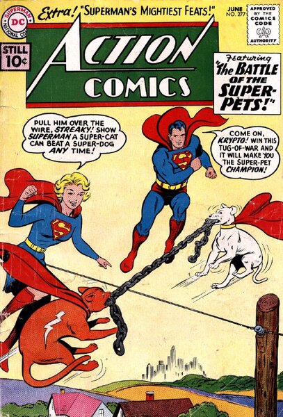 Action Comics #277, cover art by Curt Swan