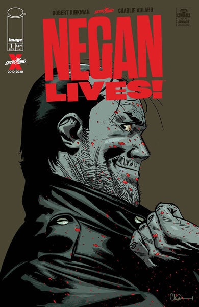 The Walking Dead Negan Lives cover