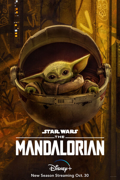 The Mandalorian Season 2 Baby Yoda poster