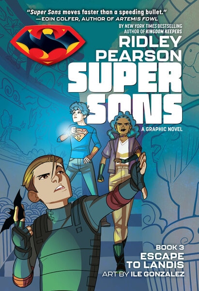 Super Sons: Escape to Landis Cover