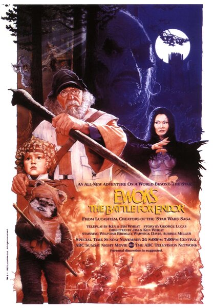 Ewoks the Battle for Endor poster