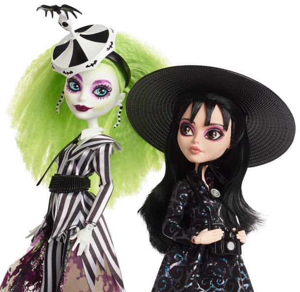 Mattel Creations Monster High Skullector Series Beetlejuice x Lydia