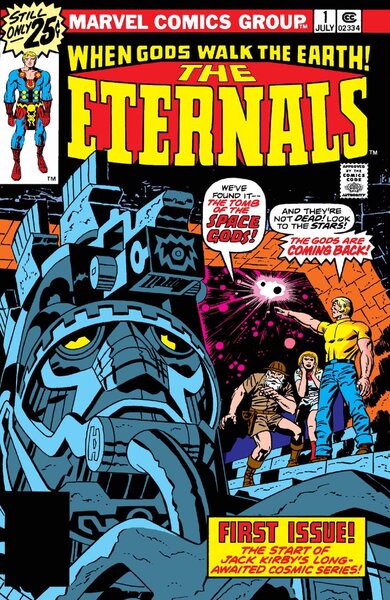 Eternals  (1976-1978) #1 Comic Cover