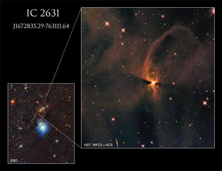 Hubble image of the nebula IC 2631