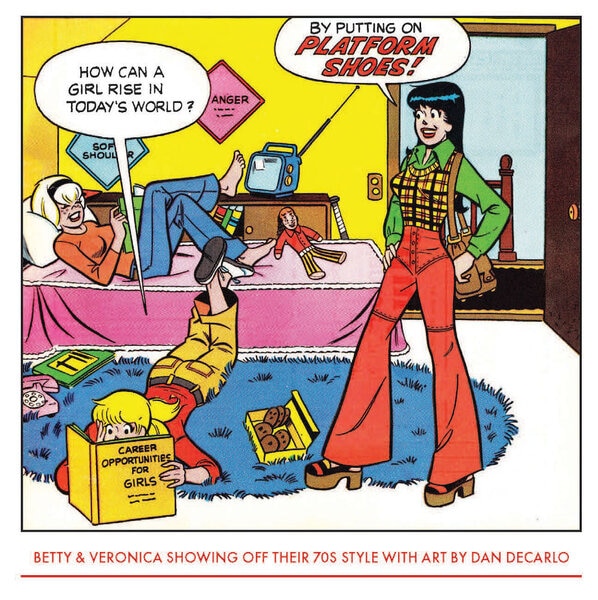 Archie Comics 80th Anniversary Book 70s Fashion Press