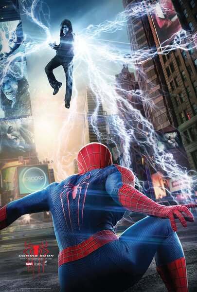THE AMAZING SPIDER-MAN 2 (2014) Poster PRESS