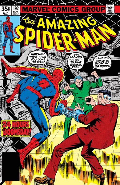 Amazing Spider-Man #192 Comic Cover PRESS