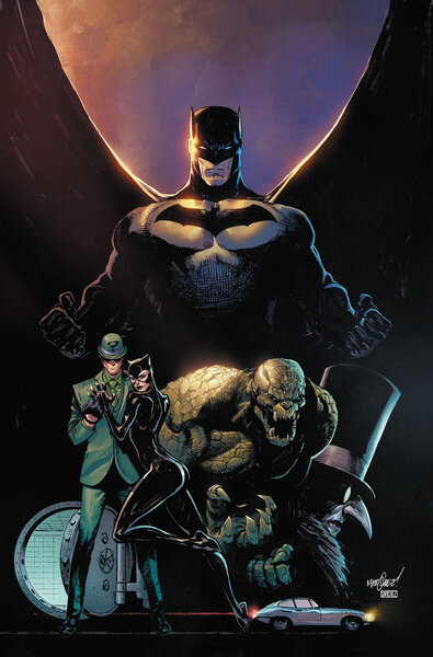 Batman Killing Time #1 Cover PRESS