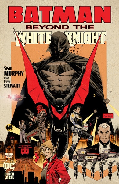 Batman Beyond the White Knight #1 Comic Cover PRESS