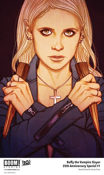 Buffy 25th Anniversary Special Comic Cover Variant PRESS