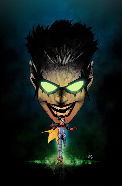 DC Comics Shadow War Robin Cover PRESS