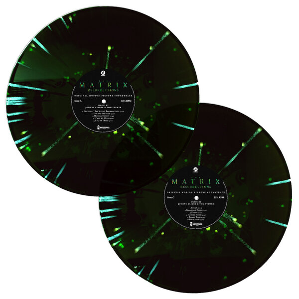 Matrix Soundtrack Discs PRESS