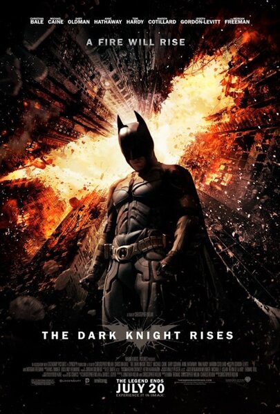 The Dark Knight Rises (2012) Poster PRESS