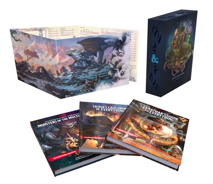 D&D Expanded Rules Gift Set PRESS