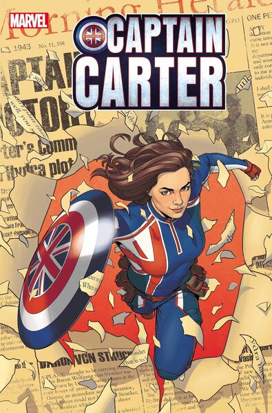 Captain Carter #1 Comic Cover PRESS
