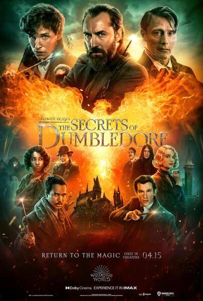 Fantastic Beasts 3 Poster PRESS