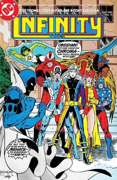 Infinity Inc. #15 Comic Cover CX