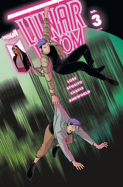 Lunar Room #3 Comic Cover PRESS