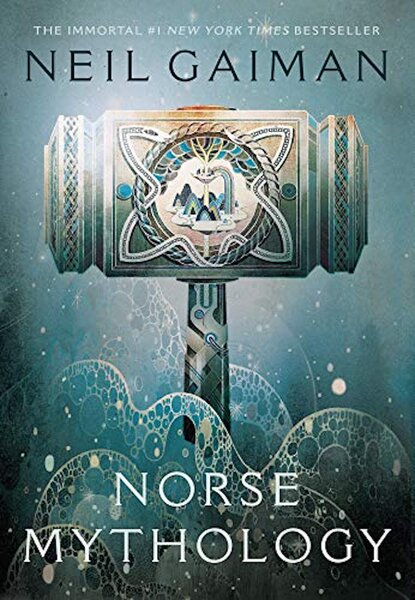 Norse Mythology Neil Gaiman Book Cover PRESS