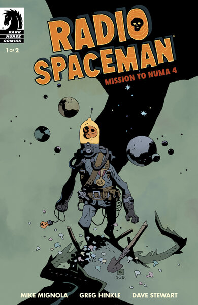 Radio Spaceman Comic Cover PRESS