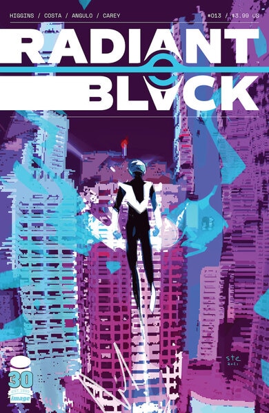 The Cover of Image Comic's Radiant Black #13