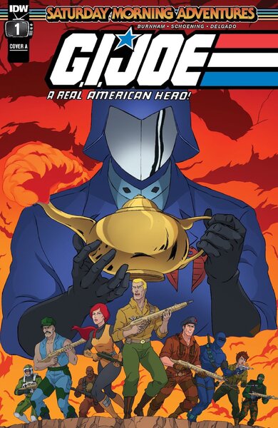 G.I. Joe: A Real American Hero: Saturday Morning Adventures #1 Comic Cover AMAZON