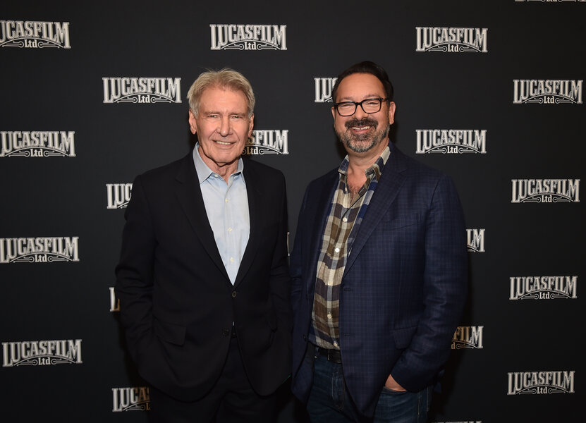 Harrison Ford and James Mangold