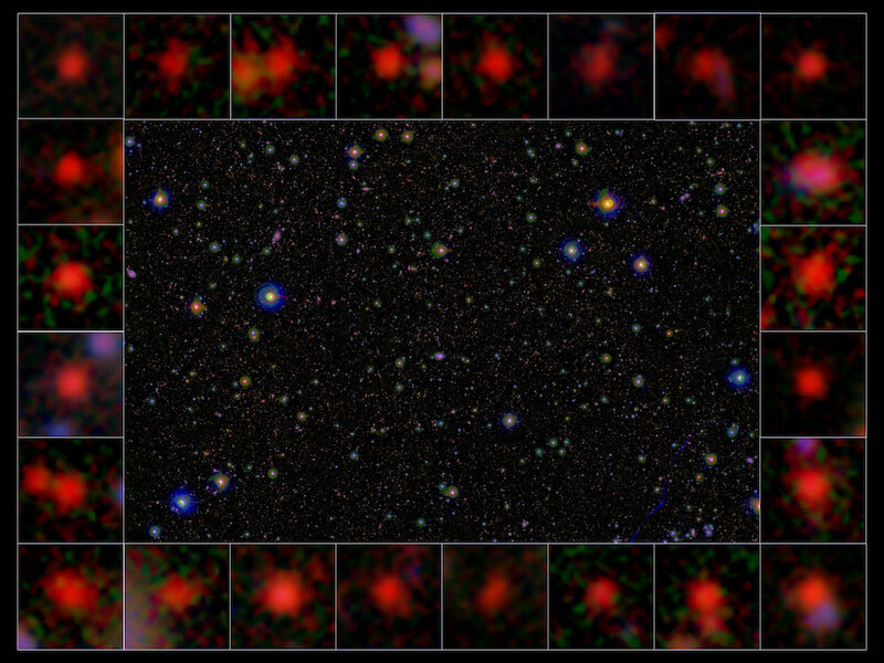 An image of the COSMOS survey