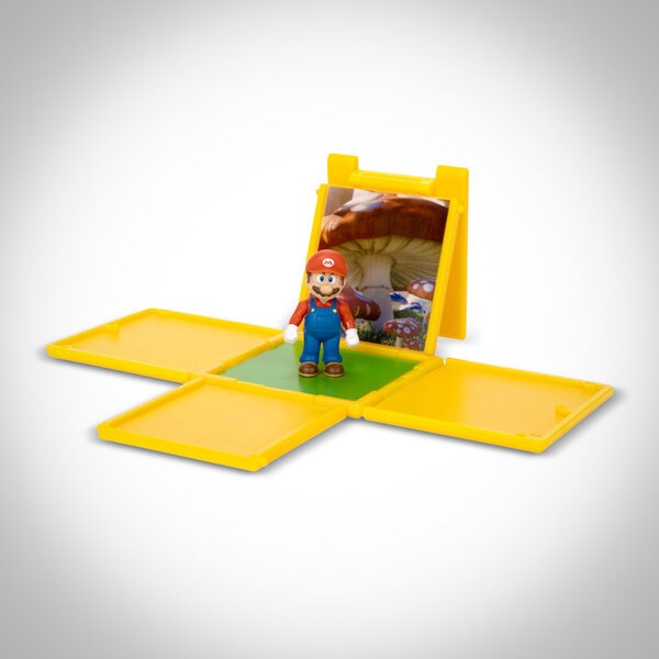 Mario Mini Figure With Question Block