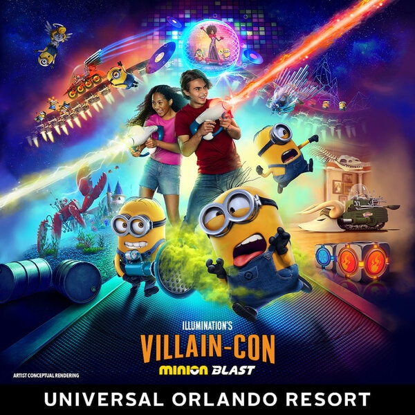 Illumination's Villain-Con Minion Blast at Universal Orlando Resort